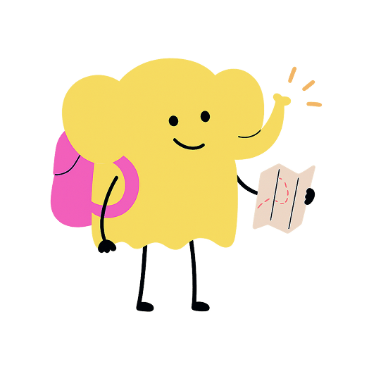 анімаційне слонення з мапою